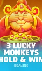 3 Lucky Monkeys Hold & Win
